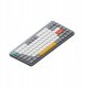Nuphy - Air75 V2 Wireless Mechanical Keyboard - Bezprzewodowa Klawiatura Mechaniczna Slim Lunar Gray Brown 1