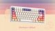 Nuphy - Carmine Cloud Cherry Profile Dye-sub PBT Keycaps - Nasadki do klawiatury mechanicznej Carmine Cloud 2