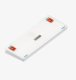 NuPhy - Halo96 V2 QMK/VIA Wireless Mechanical Keyboard Ionic White / Silent Red Clear-Top (45gf) 2