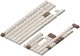 Nuphy - Gem mSA Double-shot PBT Keycaps - Nasadki do klawiatury mechanicznej Cosmic Mocha 1