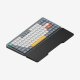Nuphy - Mono Wrist Rest - Podkładka pod Nadgarstek do Klawiatury niskoprofilowej Black White Oak 75% 3