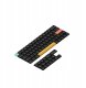 Nuphy - nSA Shine-through ABS Keycaps - Nasadki do klawiatury niskoprofilowej Air 60 V2 Czarne 1