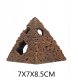OZDOBA AKWARIOWA Piramidy KOMPLET 3szt 8,5-12,5cm 3