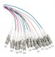 Pigtaile światłowodowe OM3 50/125 MM 12 szt. LC Simplex 2m 3