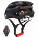 Kask szosowy Bluetooth 55-61cm LED/SOS/Intercom czarny 1