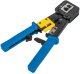 Zaciskarka do modułowych wtyków przelotowych RJ45/RJ12/RJ1 2