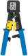 Zaciskarka do modułowych wtyków przelotowych RJ45/RJ12/RJ1 3