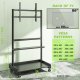 Stojak mobilny TV 50-86” do 68kg regulowany 2 półki AV 7