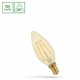 LED Świecowa E14 230V 4.9W COG WW Retroshine Spectrum 1