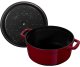 STAUB STAUB LA COCOTTE Garnek żeliwny okrągły 3.85 ltr, bordeaux 3