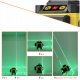 Extralink | Zestaw poziomica laserowa krzyżowa płaszczyznowa laser 4D ze statywem | 5