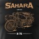 Koszulka motocyklowa z motocyklem BMW Sahara Legend męska czarna XXL 1