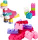 LeanToys Klocki W Pudełku Duże Budowlane Zestaw Kolorowe 40ele. 3