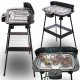Elektryczny Grill Balkonowy na taras Wolnostojący 2200W Ogrodowy stołowy 1