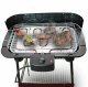 Elektryczny Grill Balkonowy na taras Wolnostojący 2200W Ogrodowy stołowy 4