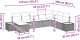 vidaXL Zestaw 8-elementowy sof ogrodowych z poduszkami Beżowy Polirattan Akacja 9