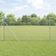 vidaXL Ogrodzenie z siatki spawanej  z 7 słupkami 1.2x10 m stal ocynkowana 1