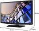 Samsung UE24N4300A 24-calowy telewizor LED klasa E 4