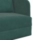 vidaXL Sofa Łóżko 2 w 1 Ciemnozielona 65x80x83 cm Welur 9