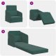 vidaXL Sofa Łóżko 2 w 1 Ciemnozielona 65x80x83 cm Welur 10