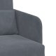vidaXL Sofa łóżko 2-w-1 Ciemnoszara 65x80x83 cm Welur 8