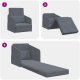 vidaXL Sofa łóżko 2-w-1 Ciemnoszara 65x80x83 cm Welur 10