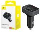 Baseus S-09 Lite Series Bluetooth 5.0 / 2x USB / USB-C Car FM Modulator 2