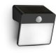 Wall LED outdoor light PHILIPS YARIXA solar rechargeable 2.2W 2700K 250lm with sensor 1