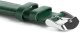 Skórzany pasek do zegarka Connect C10 24 mm zielony . 1