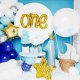 *****Balon foliowy One 66x37cm złoty 32856 6
