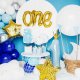 *****Balon foliowy One 66x37cm złoty 32856 7