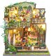 DIY MINIATUROWY PIĘTROWY DOMEK - OGRÓD BOTANICZNY | DIY | Puzzle 3D 1