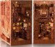 DIY MINIATUROWY DOMEK - Pracownia uczonego | Book Nook | DIY | Puzzle 3D 1
