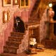 DIY MINIATUROWY DOMEK - Pracownia uczonego | Book Nook | DIY | Puzzle 3D 4