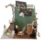 DIY MINIATUROWY DOMEK - KWIACIARNIA | DIY | Puzzle 3D 3
