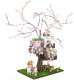 DIY MINIATUROWY DOMEK NA KWITNĄCYM DRZEWIE | DIY | Puzzle 3D 1