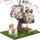 DIY MINIATUROWY DOMEK NA KWITNĄCYM DRZEWIE | DIY | Puzzle 3D 2
