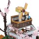 DIY MINIATUROWY DOMEK NA KWITNĄCYM DRZEWIE | DIY | Puzzle 3D 5