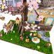 DIY MINIATUROWY DOMEK NA KWITNĄCYM DRZEWIE | DIY | Puzzle 3D 7