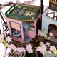 DIY MINIATUROWY DOMEK NA KWITNĄCYM DRZEWIE | DIY | Puzzle 3D 8