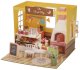 DIY MINIATUROWY DOMEK - PIEKARNIA | DIY | Puzzle 3D | Papierowa miniatura 3