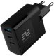 Nowa ładowarka sieciowa Encore Energy GaN QC 4+ PD 3.0 USB-A USB-C x2 65W MD-6583R z wyświetlaczem 7