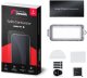 Nowe Szkło Prywatyzujące Ekranowy Samuraj do Samsung Galaxy S25 Ultra z ramką Easy Fit | 2-Pack 1