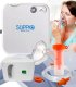 NEBULIZATOR TŁOKOWY INHALATOR MEDYCZNY KOMPRESOROWY CICHY PRZENOŚNY BEZPIECZNY WYTRZYMAŁY DO INHALACJI ASTMY ALERGII TERAPIA DLA DZIECI DOROSŁYCH 1