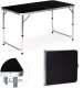 Stolik turystyczny stół składany kemping czarny blat 120x60 cm MultiGarden 1