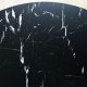 Stolik okrągły PARIS BLACK DTW 80 cm marmur czarny 6