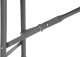 Ławka cateringowa składana w walizkę 180 cm RATTAN czarna 7