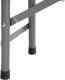 Ławka cateringowa składana w walizkę 180 cm RATTAN czarna 8