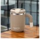 DUŻY POJEMNY KUBEK TERMICZNY ze słomką 480 ml TERMOS zamykany COFFE CUP17BR 1