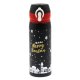 KUBEK TERMICZNY, BIDON 500ML TERMOS ŚWIĄTECZNY ZIMOWY czarny BD39CZ 2